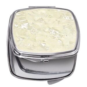 Avon compact wit faux mother of pearl accent set of 2